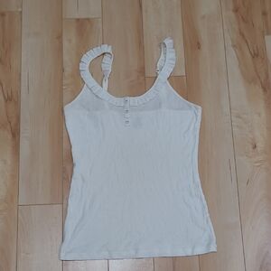 Jacob Women's Size Medium Cream Tank Top